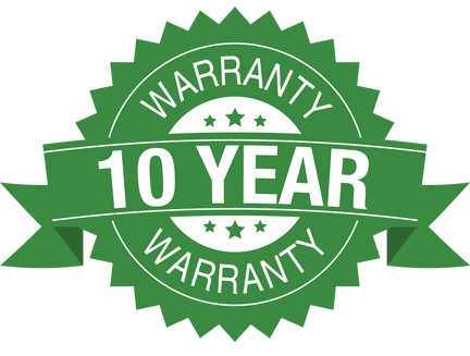 10 year warranty