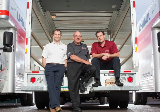 shoens in truck