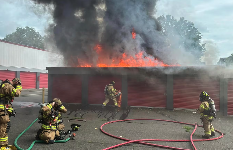 cubesmart self storage fire