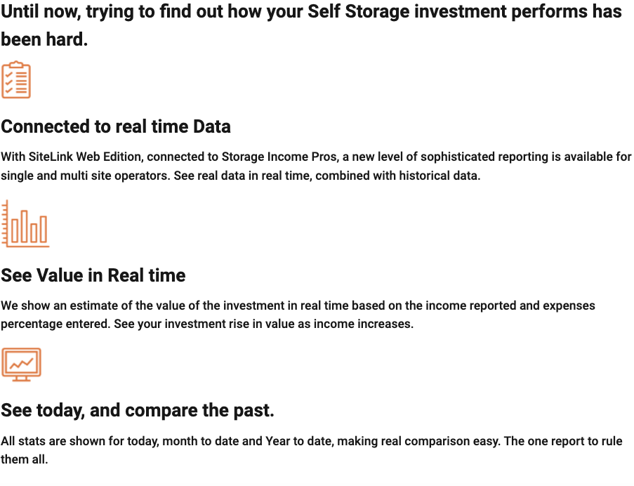 Self Storage Investment Pros