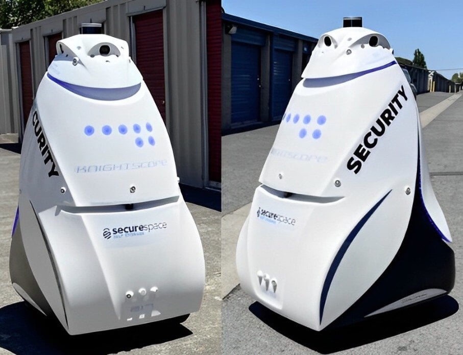 self storage security robots